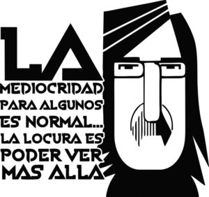 mediocridad remeras blancas